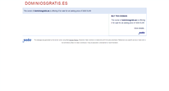 Desktop Screenshot of dominiosgratis.es